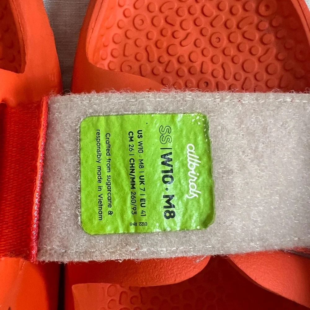 All Birds x KC Cope Unisex slides size 8M / 10W